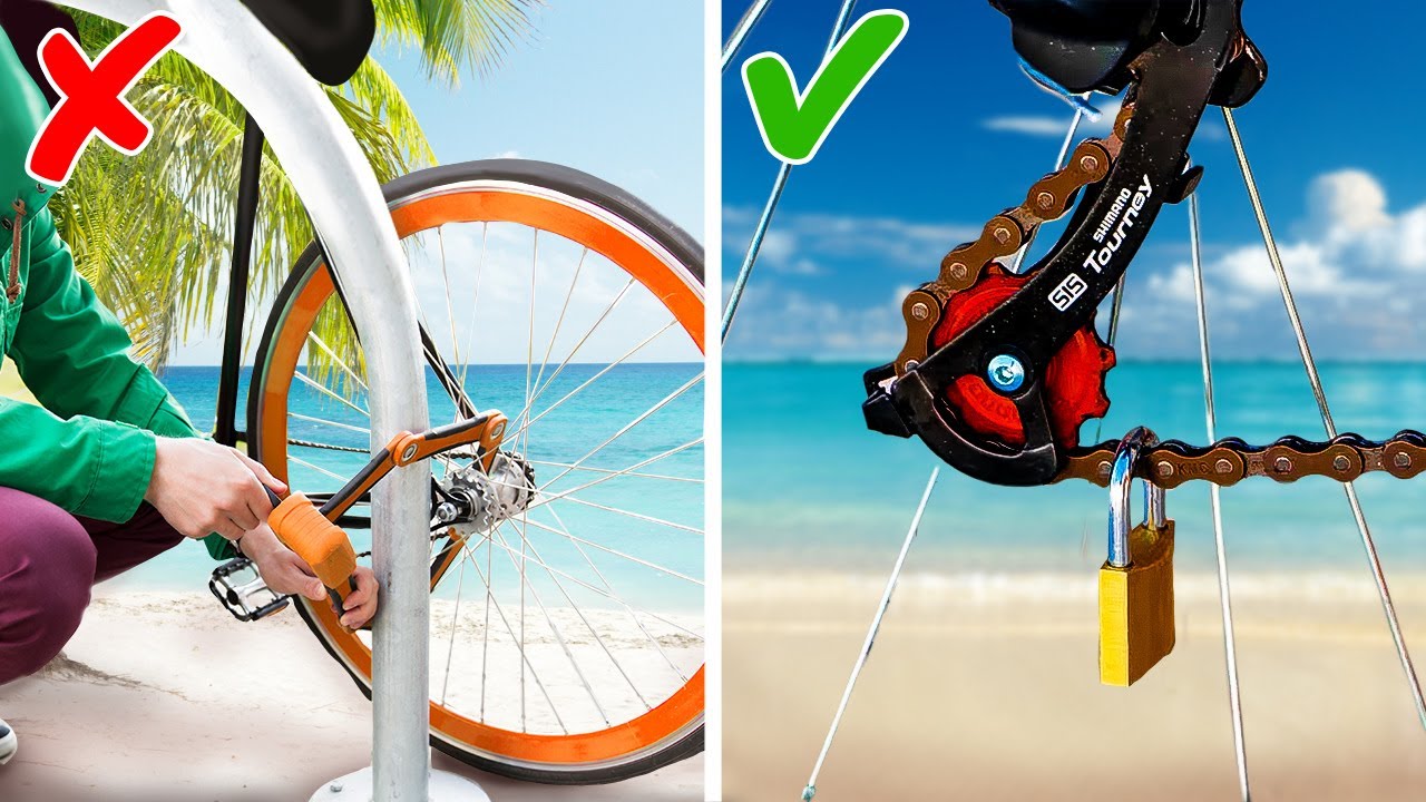 30+ BICYCLE HACKS to turn your invention with two wheels into smart iron horse