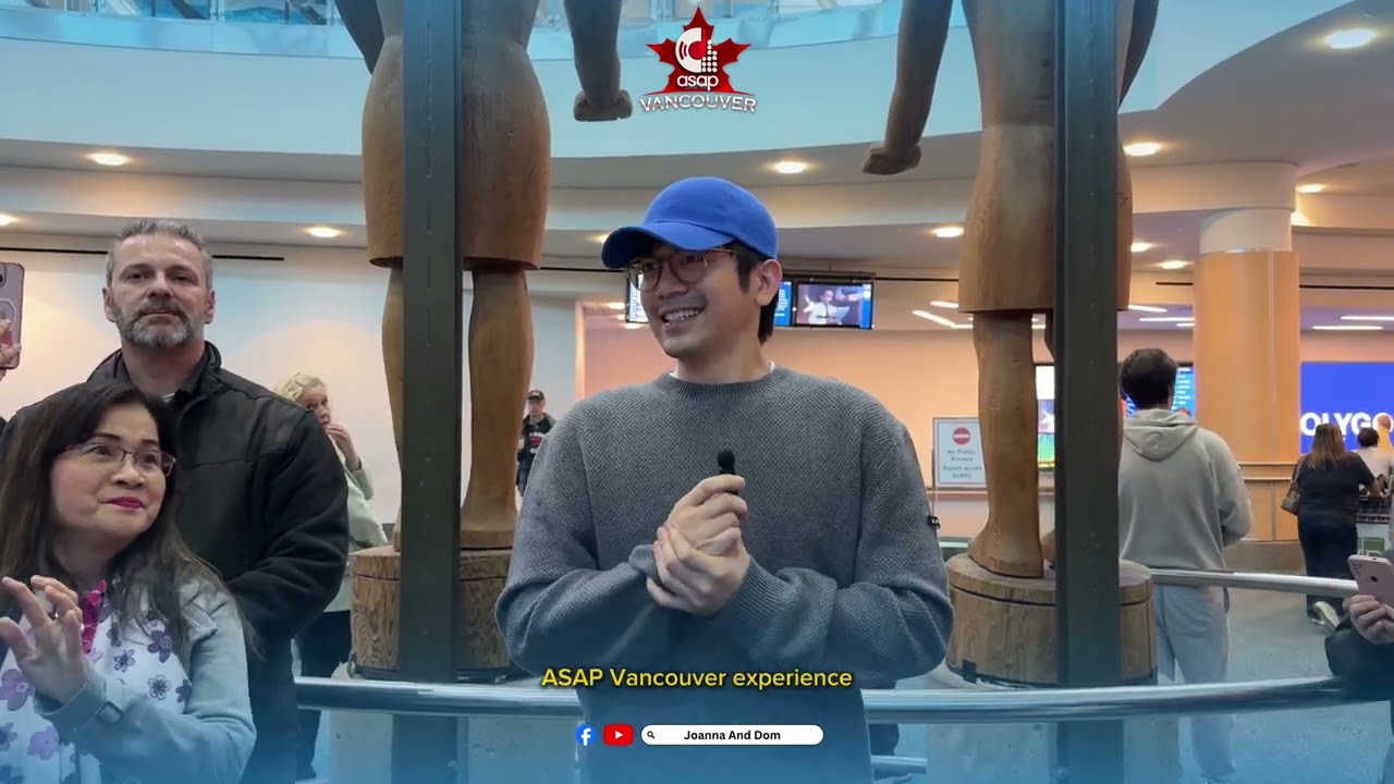 Quick interview with Joshua Garcia for ASAP Vancouver🇨🇦