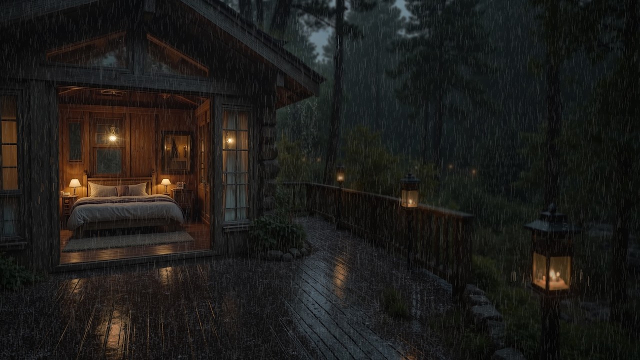 Сон Под Лучшие Звуки Дождя В Лесу 🌧 | Нежные Звуки Для Отдыха И Расслабления, Помогают При Бессонни