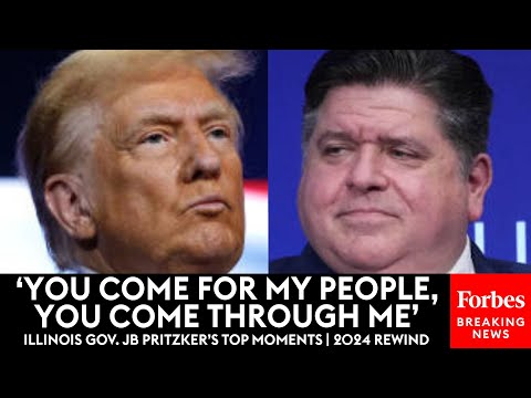 SUPERCUT: Illinois Gov. JB Pritzker’s Top Moments From This Year | 2024 Rewind