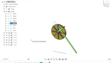 Trammel of Archimedes | Ellipse Making Mechanism | Fusion 360 Mechanism