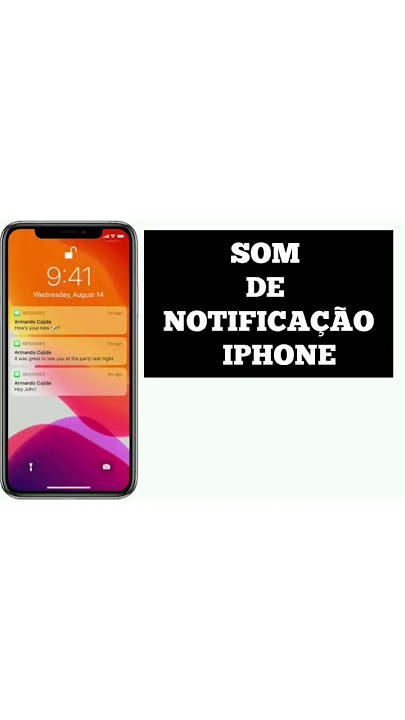 SOM DE NOTIFICAÇÃO DO IPHONE / EFEITO SONORO PARA EDIÇÃO #iphone #apple