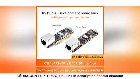 Luckfox Pico Plus Luckfox RV1103 Linux development board Cortex-A7 with Ethernet Type-C support int4