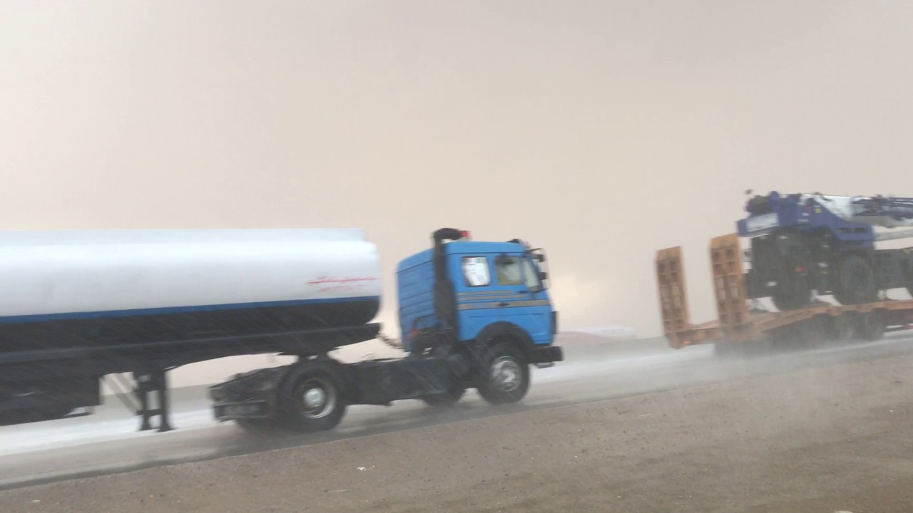 هطول غزير كسير جنوب جدة الخمرة طريق الساحل الجمعة١٤٣٨/٣/٣