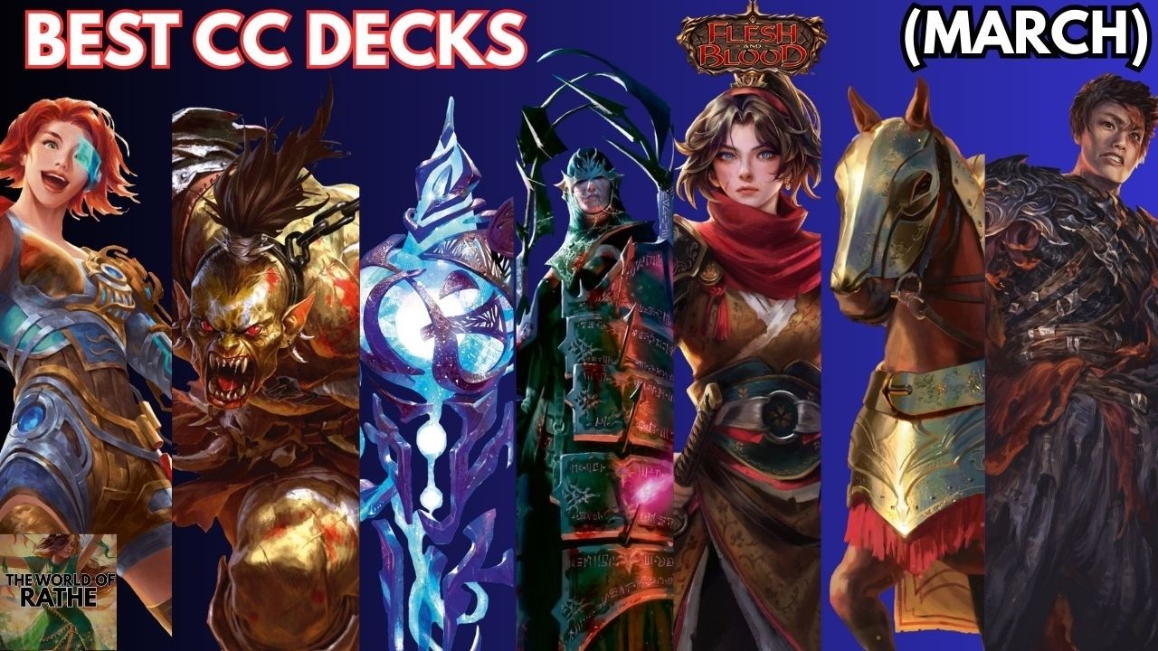 BEST CC DECK FLESH AND BLOOD TCG (MARCH) #fabtcg - YouTube