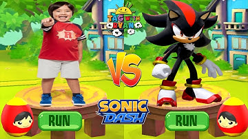 Tag with Ryan vs Sonic Dash - Shadow New Character UPDATE Event All Characters Unlocked All Bosses
