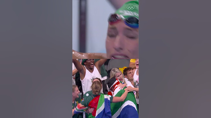 Tatjana Smith's emotional gold medal win! 🥇