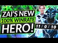 NEW 100% WINRATE MID HERO - Zai&#39;s SECRET Tips and Tricks - Dota 2 Guide