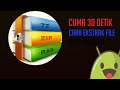 Cara kilat Ekstrak file (zip,rar,7z) di Android