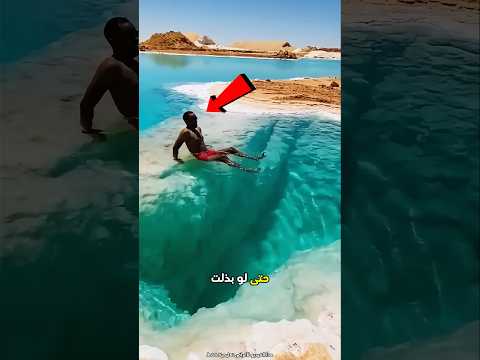 البحر الميت يجعلك تطفو فوق الماء 