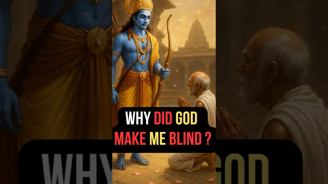 Why Did God Make Me Blind? | Rama Explains Karma & Suffering in the Ramayana