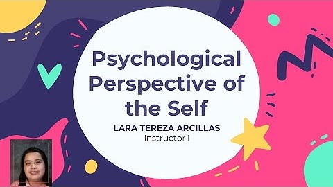 Understanding the Self - Psychological Perspective of the Self Part 1