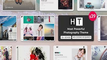 The Halftoon | Multipurpose Photography WordPress Theme | Themeforest Website Templates and Themes