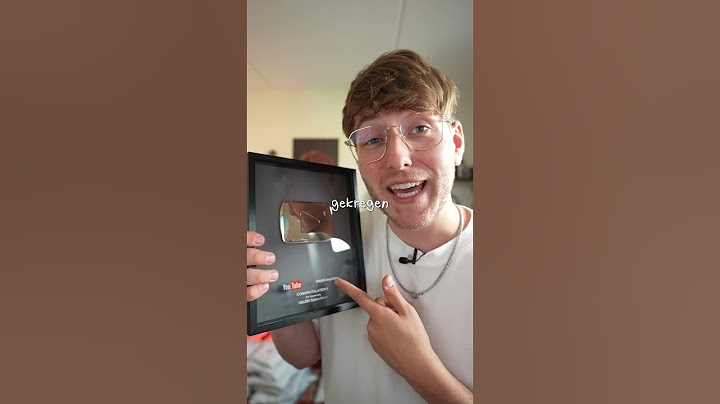 Dit Zijn Al Mijn YouTube Playbuttons!