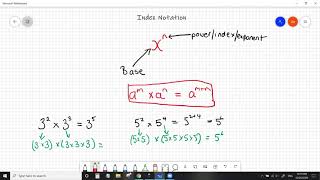 Index Notation and Multiplying with Indices
