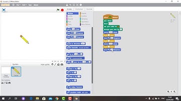 Scratch tutorial with Daniel: Drawing a rectangle version 1