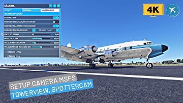 Flight Simulator 2022: HOW TO SETUP CAMERA TOWERVIEW IN 1 MINUTE