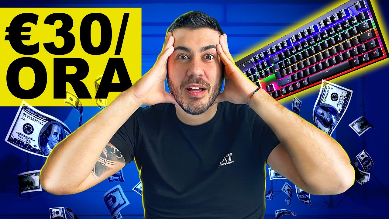 GUADAGNARE 30€ ogni ora senza INVESTIRE / guadagnare scrivendo