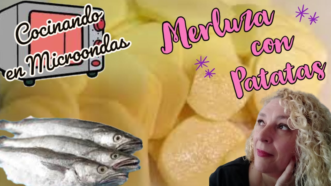 🍽️RECETA MICROONDAS🐟 MERLUZA CON PATATAS🥔