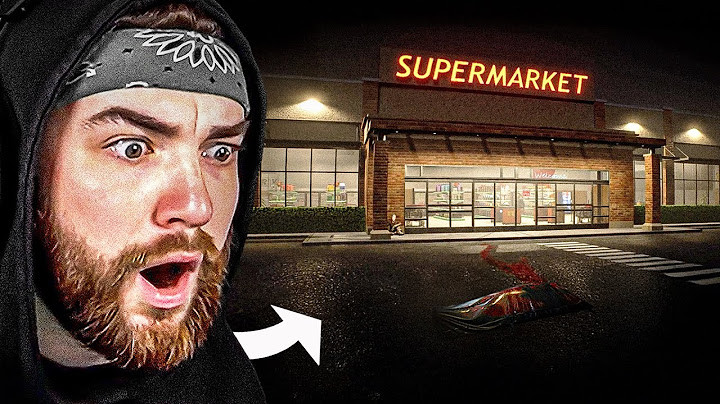 SURVIVING 5 NIGHTS IN A HAUNTED SUPERMARKET...