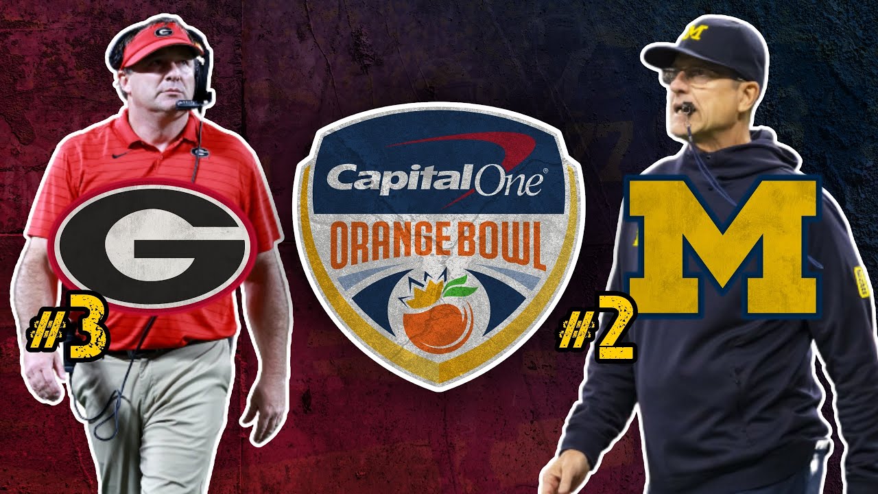 Michigan vs Live Orange Bowl College Football Playoff