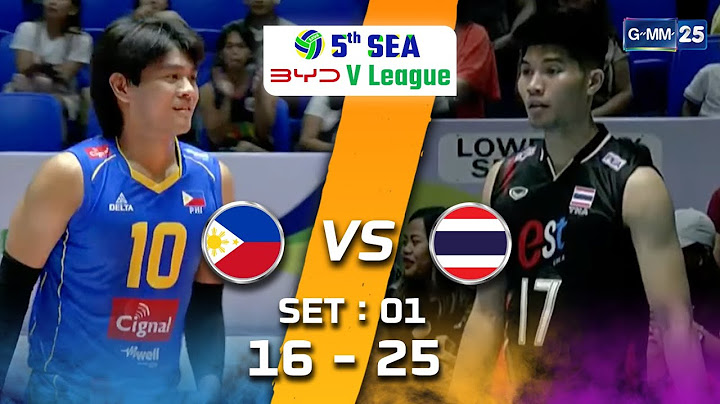 Philippines 🇵🇭 vs Thailand 🇹🇭 | Highlight (SET 1) | 10 ก.ค. 68 | SEA V.League