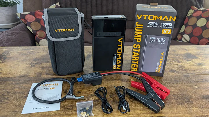 VTOMAN X7 Jump Starter with Air Compressor Review