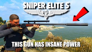 ENEMIES GO FLYING WITH THIS GUN - Sniper Elite 5 screenshot 5