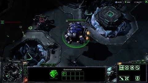 StarCraft II Stupid Command Center Glitch