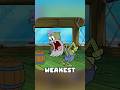 Who is the WEAKEST SpongeBob Character?