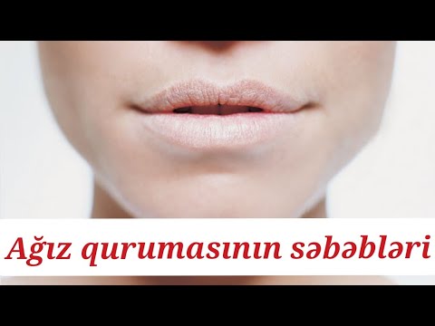 Video: Ağzım niyə büzülür?