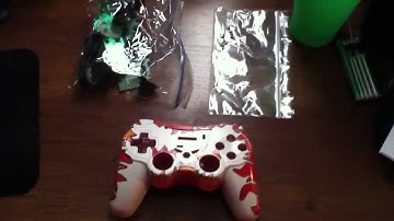 Custom Controller: Flames With Logo