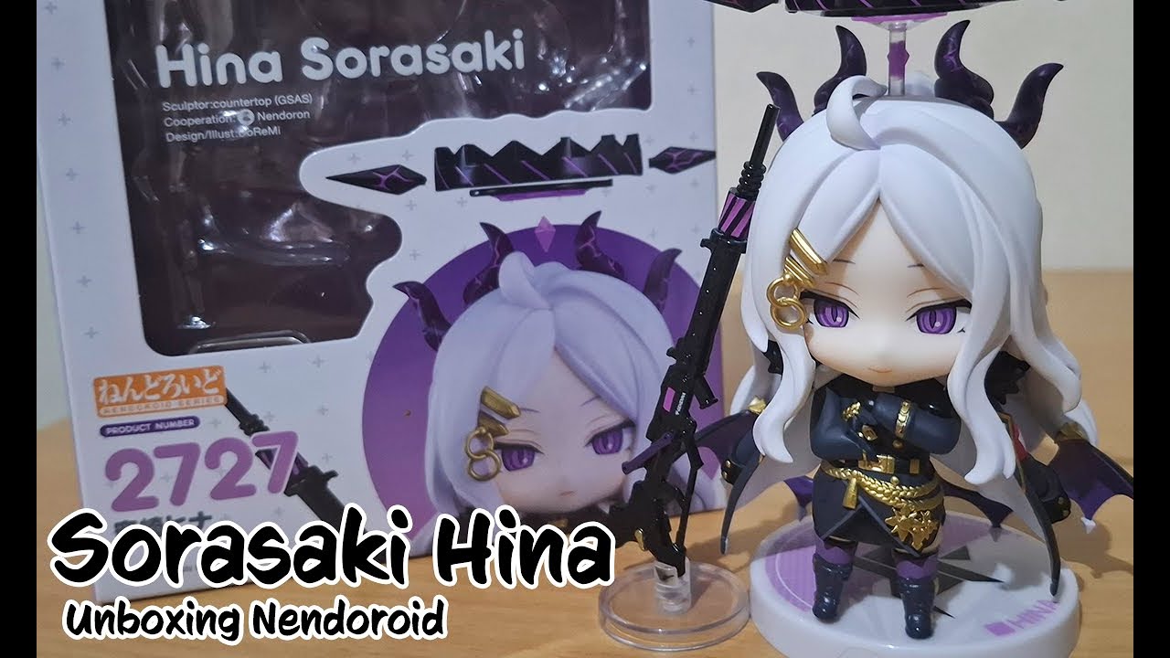 Blue archive] Unboxing Sorasaki Hina Nendoroid - YouTube