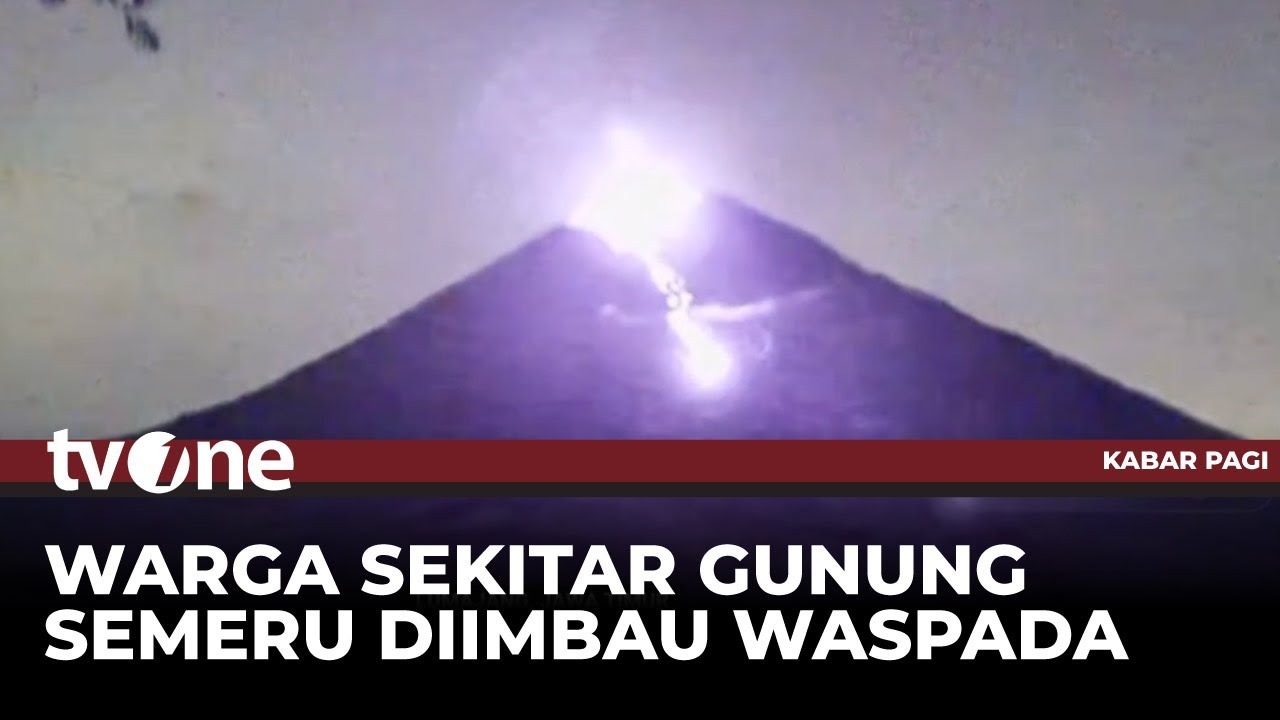 Gunung Semeru Erupsi, Luncurkan Lava Pijar Sejauh 2.500 Meter | tvOne