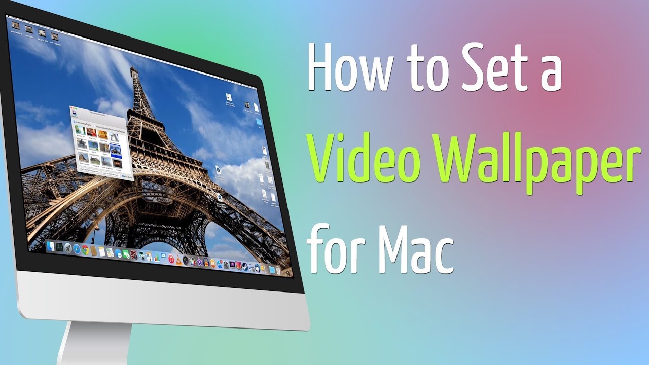 Set Live Wallpapers Animated Desktop Backgrounds In Mac Os Vlc Version Youtube