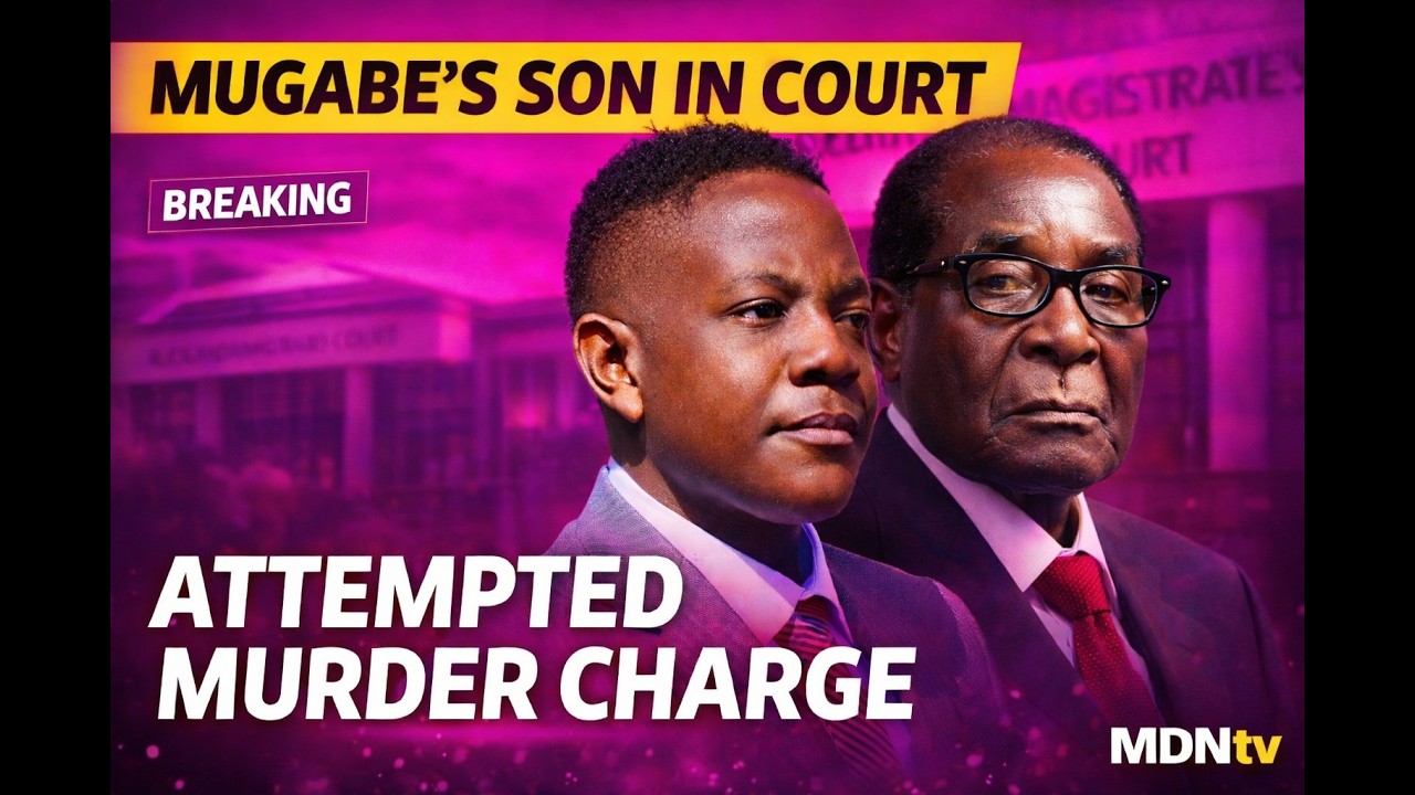 MUGABE’S SON IN SA COURT BELLARMINE FACES ATTEMPTED MURDER CHARGE AFTER HYDE PARK SHOOTING