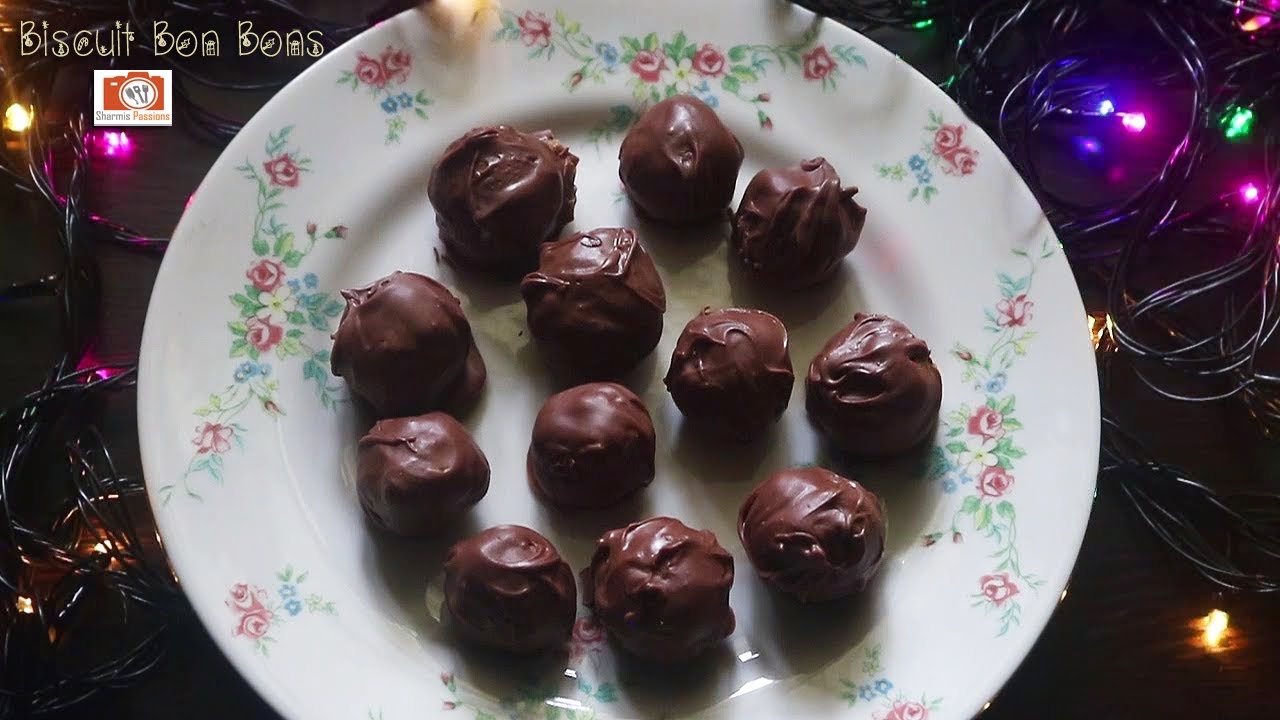 Biscuit bon bons recipe, Easy christmas biscuit bon bons YouTube