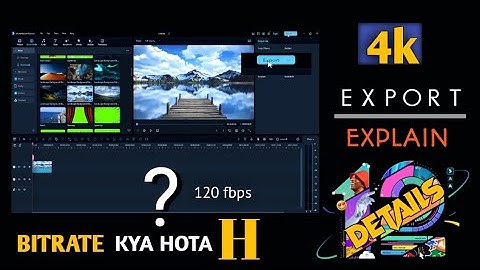 How to Export Video 4k Filmora12 Tutorial For Beginners 2023 Export In Hindi