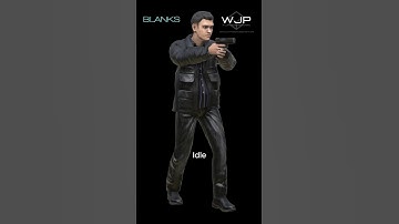 BLANKS (2025) | Test animations for the Glock-17 in my Multiplayer Horror Game! #gamedev #animation