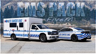 Los Santos EMS Pack with Working Stretcher | FiveM Ready Non-ELS |  Lore Friendly | Updated