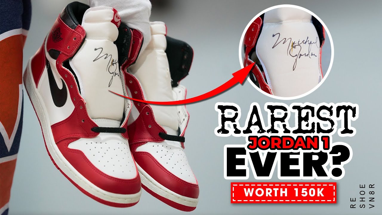 Unboxing Air Jordan Chicago 1s Signed By YouTube