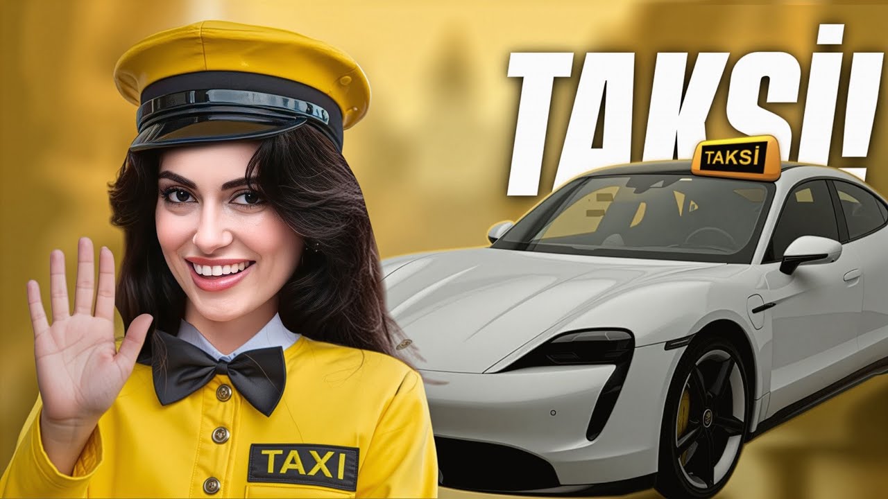 PORSCHE İLE TAKSİCİLİK YAPTIM! | #aleylebaşkahayatlar