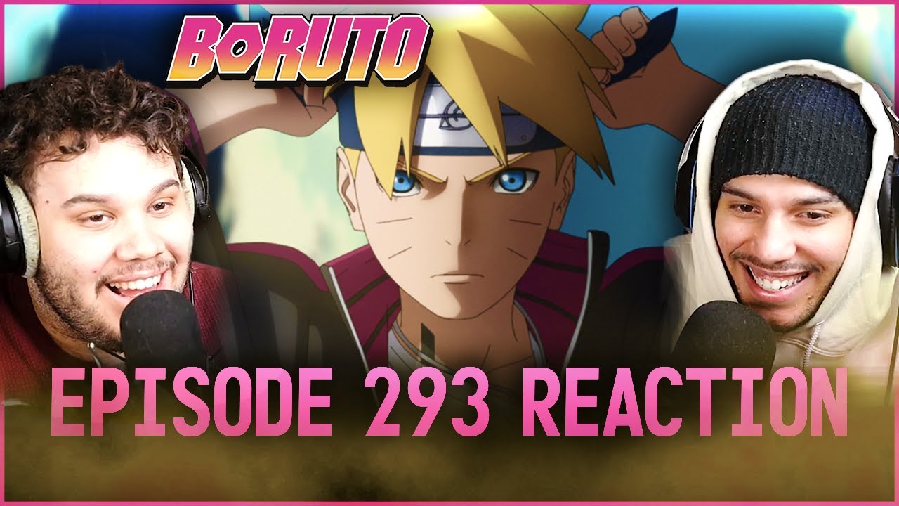 JOGAN!!! FIM ÉPICO DE BORUTO E TIME SKIP! 😭 - React Boruto 293 (final) 