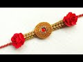 Rakhi making ideas at home | Rakhi Making At Home | Handmade Rakhi | Easy Rakhi making at home