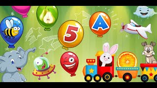 Balloon pop & learn - Toddler baby games screenshot 4