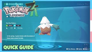 Where To Catch Snover In Pokemon Legends Za Location Quick Guide