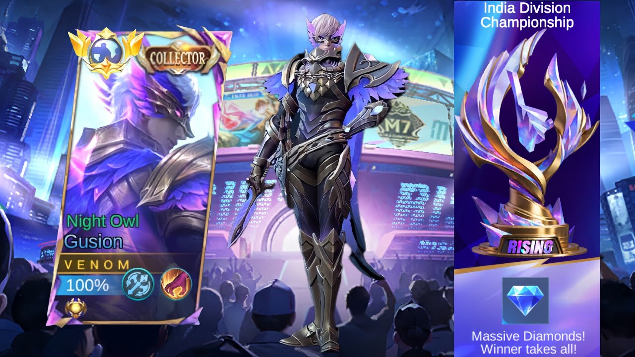 Вот как я выигрываю матчи Dark System, используя Gusion в MRO |MLBB|