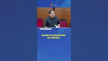 Giao ban các cơ quan nội chính quý III năm 2025