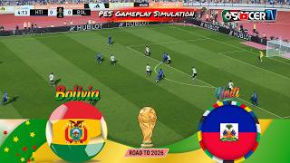 Haiti vs Bolivia — PES PC Gameplay Simulation | What-If World Cup | Where Pace Meets Altitude screenshot 4