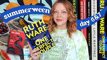 a survival thriller & disturbing horror 🌴☀️🐍 summerween reading vlog day 6 + 7